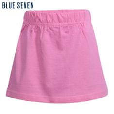 Blue Seven póló és szoknya szett görkoris sárga rózsaszin 3-4 év (104 cm)