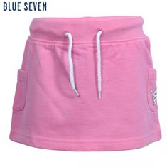 Blue Seven zsebes pamut szoknya rózsaszin 5-6 év (116 cm)