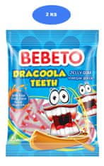 Bebeto  zselés cukorka Dracoola Teeth 80g (2 db)