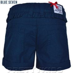 Blue Seven kék fodros short 18-24 hó (92 cm)