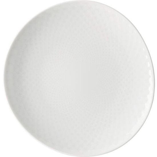 Rosenthal Sekély tányér, Junto 31,5x30,5 cm, fehér
