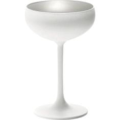 Stulzle Oberglas Pezsgős pohár, Stölzle Elements 230 ml, fehér/ezüst, 6x