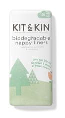 Kit & Kin Biológiailag lebomló elválasztó pelenkák 100 db