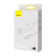 BASEUS Lite adapter USB / RJ-45, fekete