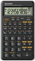 Sharp EL-501TBWH tudományos számológép - Általános- és középiskola, 146 funkció, 1 soros 10+2 szám, gyors gombok: 1/x, x², square root, %, Pi, Komplex számok, Statisztika, Szögfüggvények, fehér