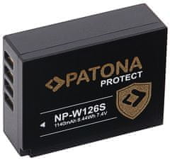 PATONA akkumulátor Fuji NP-W126S 1140mAh Li-Ion Protect 1140mAh Li-Ion Protect akkumulátorhoz