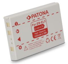 PATONA akkumulátor a Nikon EN-EL5 1000mAh készülékhez