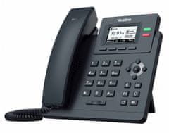 YEALINK SIP-T31 IP-telefon, 2x SIP, CZ/SK kijelző, 2x 10/100, Optima HD Voice, 2 programozható gomb