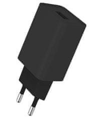 ColorWay 1x USB/ hálózati töltő/ 10W/ 100V-240V/ Fekete