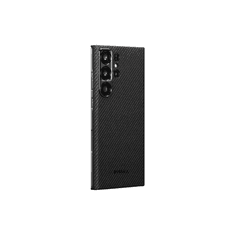 Pitaka MagEZ Case 3 Black / Grey Twill Samsung S23 Ultra készülékhez - MagSafe rögzítéssel (127668)