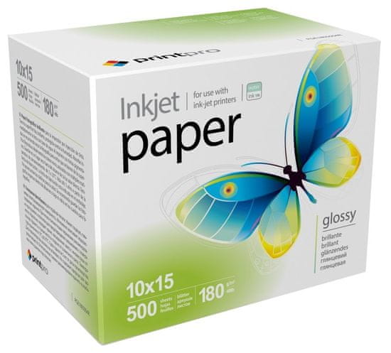 ColorWay fotópapír Print Pro fényes 180g/m2/ 10x15/ 500 lap