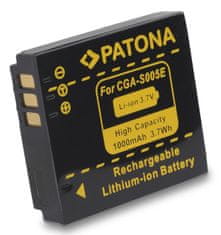 PATONA akkumulátor fényképhez Panasonic CGA-S005 1000mAh