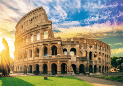 Trefl 2in1 puzzle készlet Flavius Amfiteátrum, Róma, Olaszország 1000 darab ragasztóval