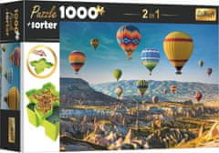 Trefl Puzzle szorterrel 2in1 Balloons over Cappadocia 1000 db