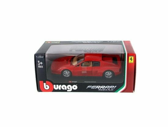 BBurago BB26000asst ASST 1:24 Ferrari Cars 12db MIX