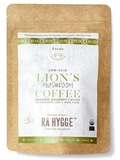Rå Hygge BIO szemes kávé Honduras Arabica LION’S MANE, 227 g