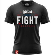 Fairtex Férfi Muay Thai tričko 8 fegyver The Fight - fekete