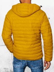 Dstreet Férfi átmeneti kabát Kunga sárga XL