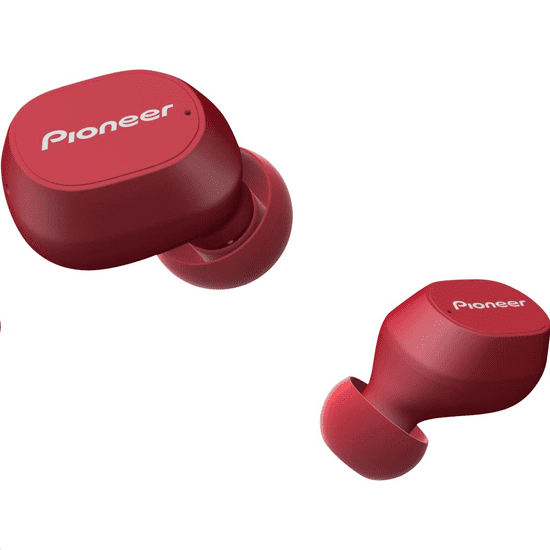 Pioneer SE-C5TW-R mikrofonos Bluetooth fülhallgató piros (SE-C5TW-R)
