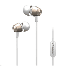 Pioneer SE-QL2T-G mikrofonos fülhallgató arany (SE-QL2T-G)