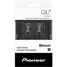 Pioneer SE-QL7BT-B NFC Bluetooth mikrofonos fülhallgató fekete (SE-QL7BT-B)