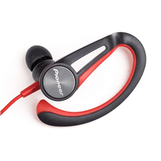 Pioneer SE-E7BT-R cseppálló aptX Bluetooth mikrofonos sport fülhallgató piros (SE-E7BT-R)