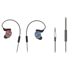 Rampage SN-J8 Elegant mikrofonos fülhallgató szürke (29344) (29344)