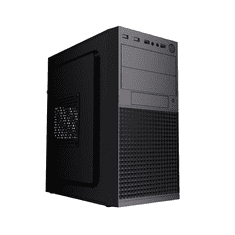 Gembird Fornax K300 táp nélküli Micro-ATX ház fekete (CCC-FC-K300) (CCC-FC-K300)