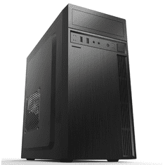 Gembird Fornax X150 Micro-ATX ház 200W-os tápegységgel fekete (CCC-FC-X150) (CCC-FC-X150)