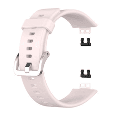 TokShop Huawei Watch Fit, szilikon pótszíj, állítható, rózsaszín (RS108428)