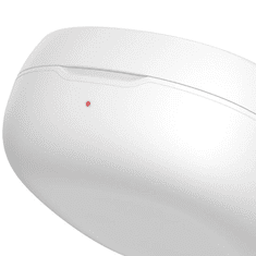 BASEUS Bluetooth sztereó fülhallgató, v5.0, TWS, töltőtok, zajszűrővel, LED-es kijelző, Encok WM01 Plus, fehér (RS115346)