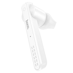 Hoco Bluetooth fülhallgató, v5.1, Multipoint, funkció gomb, E61 Gorgeous, fehér (G128737)