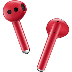 Huawei Bluetooth sztereó fülhallgató, v5.1, töltőtok, érintés vezérlés, Free Buds 3, piros, gyári (RS93129)
