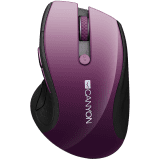 Canyon 2.4Ghz wireless mouse, optical tracking - blue LED, 6 buttons, DPI 1000/1200/1600, Purple pearl glossy (CNS-CMSW01P)