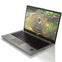 Fujitsu Lifebook U7412 Laptop Win 11 Pro szürke (VFY:U7412MF7BRHU) (VFY:U7412MF7BRHU)