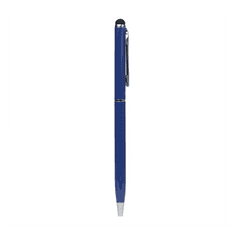 gigapack Érintőképernyő ceruza 2in1 (toll, kapacitív érintőceruza, 13cm) SÖTÉTKÉK (5996457598984)