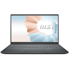 MSI Modern 14 B11MOU Laptop szürke (9S7-14D334-1068) (9S7-14D334-1068)