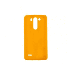 Mercury LG G3 S, TPU szilikon tok, Goospery, csillámporos, narancs (RS50987)