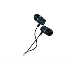 Canyon Stereo earphones with microphone, 1.2M, green (CNE-CEP3G)
