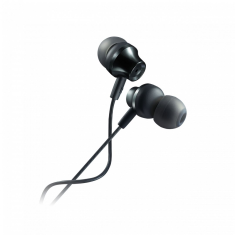 Canyon Stereo earphones with microphone, metallic shell, 1.2M, dark gray (CNS-CEP3DG)