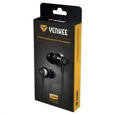 Yenkee YHP 405BK mikrofonos HI-RES fülhallgató fekete (YHP 405BK)