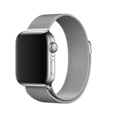 UNIQ Dante Apple Watch 42/44mm fém szíj ezüst (46572) (U46572)