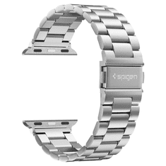 Spigen Modern Fit Apple Watch Series 5 / 4 (44mm) fém szíj ezüstszínű (062MP25404) (062MP25404)