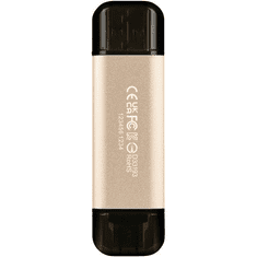 Transcend Pen Drive 128GB JetFlash 930C USB 3.2 3.2 Gen1 / 3.1 Gen1 Type-C arany (TS128GJF930C) (TS128GJF930C)