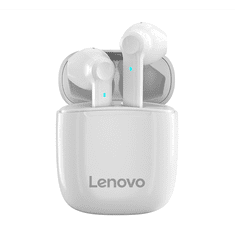Lenovo XT89 bluetooth fülhallgató SZTEREO (v5.0, TWS, mikrofon, zajszűrő + töltőtok) FEHÉR (XT89_W) (XT89_W)