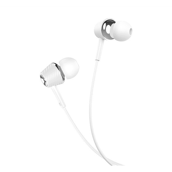 Hoco M70 fülhallgató SZTEREO (3.5mm jack, mikrofon, felvevő gomb) FEHÉR (M70_W) (M70_W)