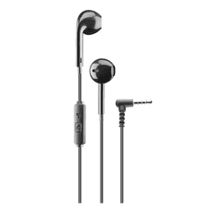 CellularLine CAPSULE fülhallgató SZTEREO (3.5mm jack, mikrofon, felvevő gomb) FEKETE (AUCAPSULEK) (AUCAPSULEK)