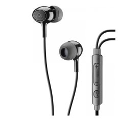 CellularLine ACOUSTIC + fülhallgató SZTEREO (3.5mm jack, mikrofon, felvevő gomb, hangerőszabályzó) FEKETE (ACOUSTICPLUSK) (ACOUSTICPLUSK)
