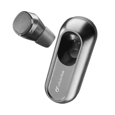 CellularLine MINI bluetooth fülhallgató MONO (v5.0, extra mini, mikrofon, aktív zajszűrő + töltőtok) FEKETE (BTPOWERMINIK) (BTPOWERMINIK)
