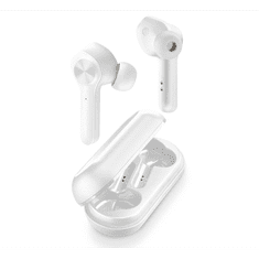 CellularLine ELUSION bluetooth fülhallgató SZTEREO (v5.0, TWS, cseppálló, mikrofon, mélyhang kiemelő + töltőtok) FEHÉR (BTELUSIONTWSW) (BTELUSIONTWSW)
